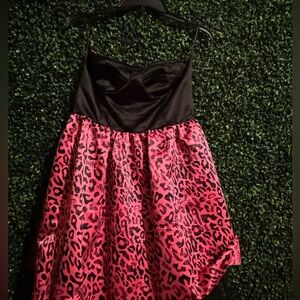 abbey dawn by arvil lavigne cheeta print dress